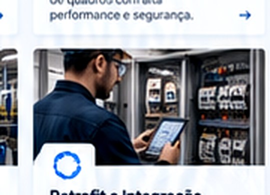 Retrofit de equipamentos e sistemas industriais